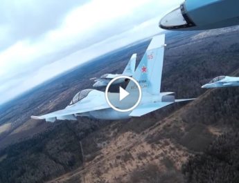 Victory Day Parade Russian Air Force Rehearsal