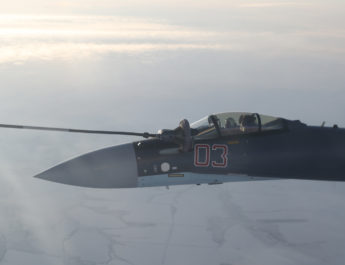 Sukhoi Su-35 refueling