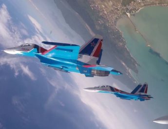 Sukhoi Su-30SM at LIMA 2019 International Aerospace exhibition in Malaysia