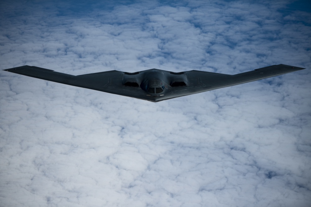 B-2 Spirit - Photo by Master Sgt. Russell Scalf Pacific Air Forces Public Affairs