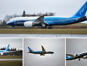 Boeing 787 Dreamliner - Firlst flight gallery