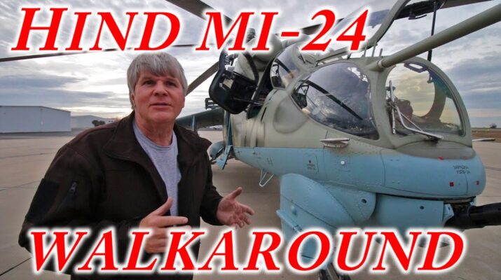 Mi-24 Hind Helicopter Walkaround Tour